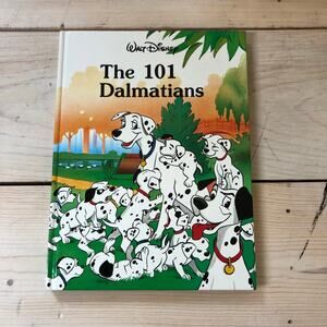 Walt Disney Gallery Books NEW Vintage 1980s 101 Dalmatians Hardcover Book